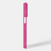 Monogramm Rustikal rosa Aquamarin Case-Mate iPhone Hülle (Rückseite / Rechts)