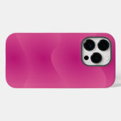 Monogramm Rustikal rosa Aquamarin Case-Mate iPhone Hülle (Rückseite (Horizontal))