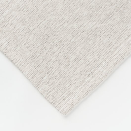 Monogramm | Rustikale Wäsche Fleecedecke (Ecke)