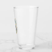Monogramm S - 16 oz Glas (Links)