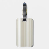 Monogramm Sandsteinstreifen Gepäckanhänger (Rückseite vertikal)