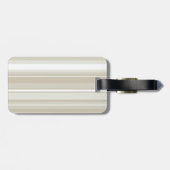 Monogramm Sandsteinstreifen Gepäckanhänger (Rückseite horizontal)