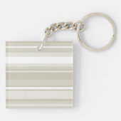 Monogramm Sandsteinstreifen Schlüsselanhänger (Rückseite)