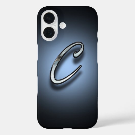 Monogramm-Scheinwerfer-Hintergrund Case-Mate iPhone Hülle (Rückseite)