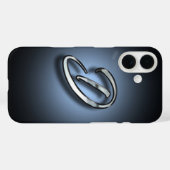 Monogramm-Scheinwerfer-Hintergrund Case-Mate iPhone Hülle (Rückseite (Horizontal))