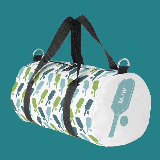 Monogramm-Schläger-Sport Pickleball Duffle Bag