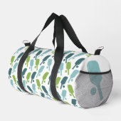 Monogramm-Schläger-Sport Pickleball Duffle Bag (Rechte Ecke)