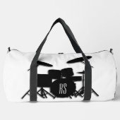 Monogramm-Schlagzeug-Set Duffle Bag (Vorderseite)