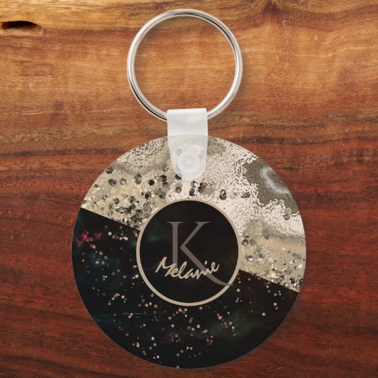 Monogramm Schlüsselanhänger (Vorderseite)