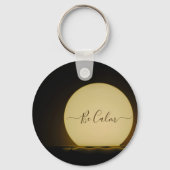 Monogramm-Schlüsselanhänger der Neonlampe. Schlüss Schlüsselanhänger (Vorderseite)