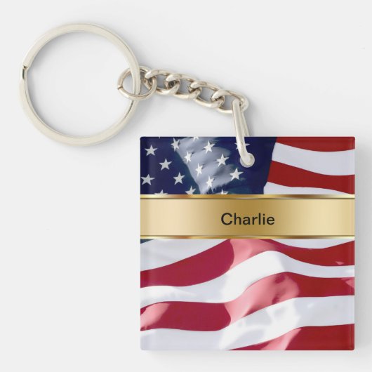 Monogramm-Schlüsselanhänger doppelseitig Schlüsselanhänger (Vorderseite)