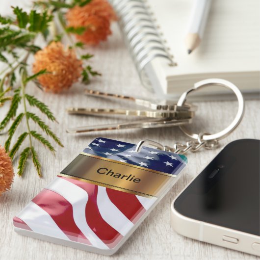 Monogramm-Schlüsselanhänger doppelseitig Schlüsselanhänger (Vorderseite rechts)