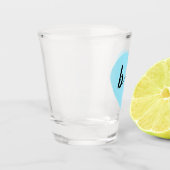 Monogramm Schnapsglas (Links)