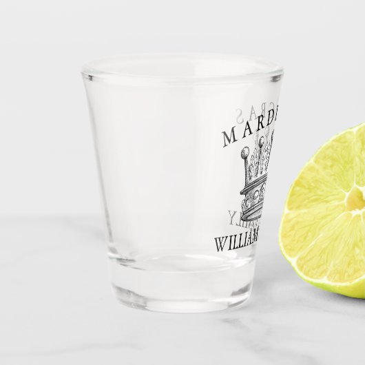 Monogramm Schnapsglas (Links)