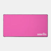 Monogramm Schreibtischunterlage (Vorderseite)