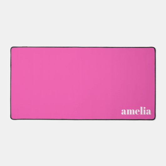 Monogramm Schreibtischunterlage (Vorderseite)