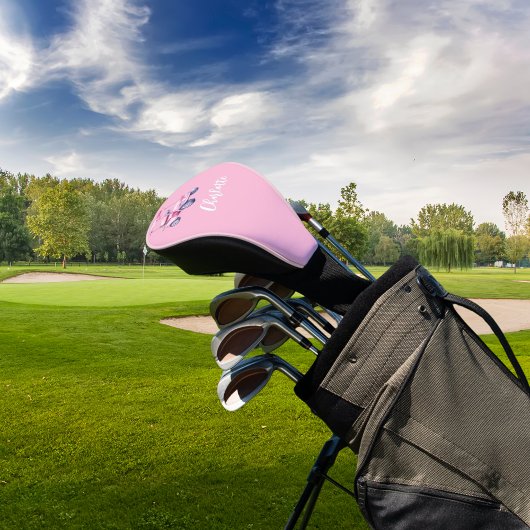 Monogramm-Schrift Golf Headcover