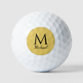 Monogramm Schrift Name Bridgestone e6 12er Packung Golfball (Vorderseite)