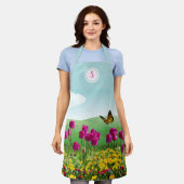 Monogramm Schürze (Getragen)