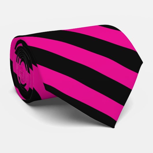 Monogramm Schwarz Rosa Freimaurer Krawatten | Frei (Gerollt)