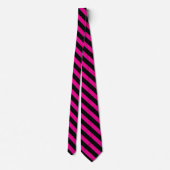 Monogramm Schwarz Rosa Freimaurer Krawatten | Frei (Rückseite)