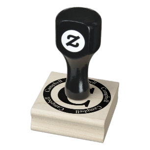 Monogramm Scottish-Campbell-Buchstabe-C Gummistempel