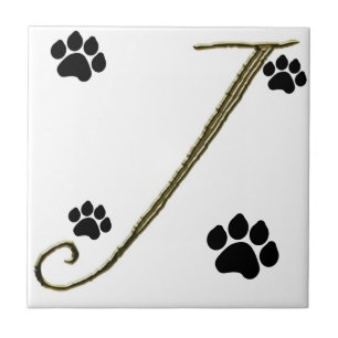 Monogramm-Seitenteile für Pasten Fliese