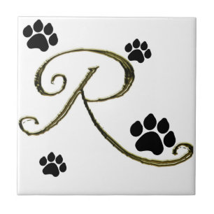 Monogramm-Seitenteile für Pasten Fliese