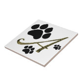 Monogramm-Seitenteile für Pasten Fliese (Seite)