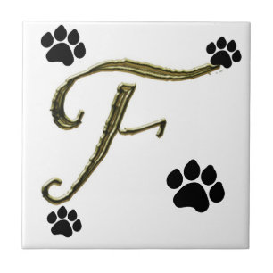 Monogramm-Seitenteile für Pasten Fliese