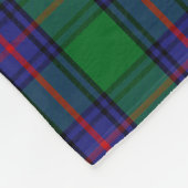 Monogramm Shaw Tartan Fleecedecke (Ecke)