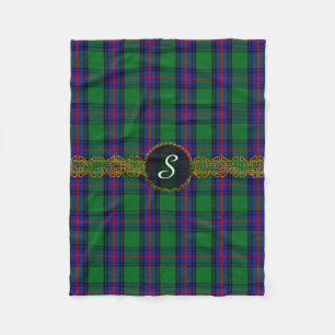 Monogramm-ShawTartan Fleecedecke