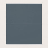 Monogramm | Skript Visitenkarten (Innenseite Aufgefaltet)