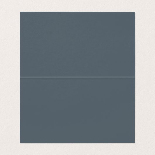 Monogramm | Skript Visitenkarten (Innenseite Aufgefaltet)