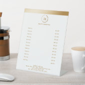 Monogramm Sockelschild (In SItu)