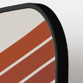 Monogramm Sonnenuntergangsverlauf Pickleball Schläger (Linke Seite)