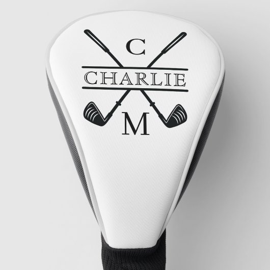 Monogramm Spielername Golf Headcover