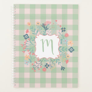 Monogramm Spring Green Buffalo Kariert Planer