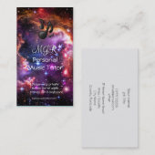 Monogramm Starry Wingtip von Small Magellanic Clou Visitenkarte (Vorne/Hinten)