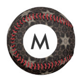 Monogramm-Stars Baseball (Vorderseite Links)