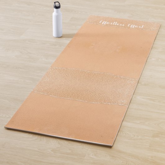 Monogramm Strand Yogamatte (Beispiel)