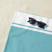 Monogramm Strandtuch (Beispiel)