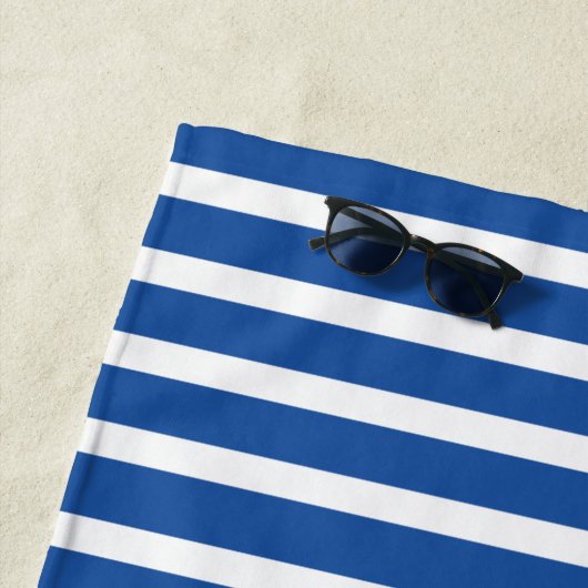 Monogramm Strandtuch (Beispiel)