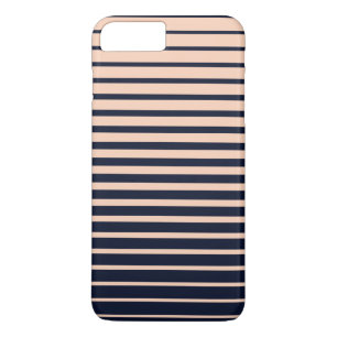 Monogramm-Streifen schwarz/rosa Case-Mate iPhone Hülle