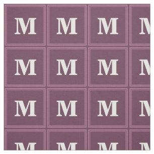 Monogramm-Streifen Stoff