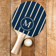 Monogramm Striping Deep Sea Blue Color