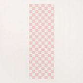 Monogramm süße Rosa und rote Erdbeeren Yogamatte (Rückseite)