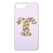 Monogramm T Case-Mate iPhone Hülle (Rückseite)