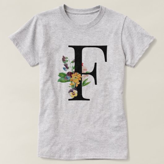 Monogramm T-Shirt (Design vorne)