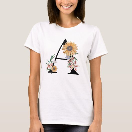 Monogramm T-Shirt (Vorderseite)